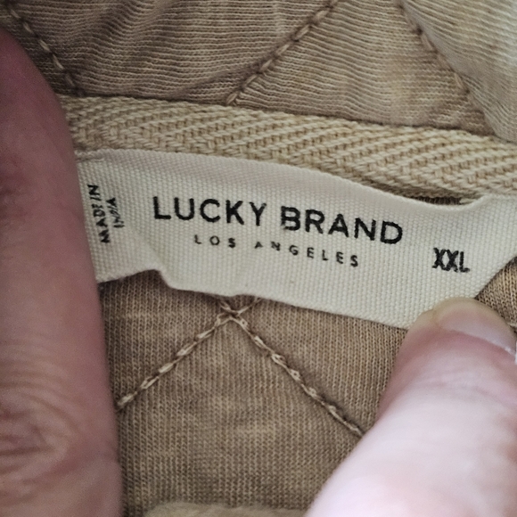 Lucky Brand Women's Quilted Zip-Up Jacket - macchiato - Picture 8 of 11